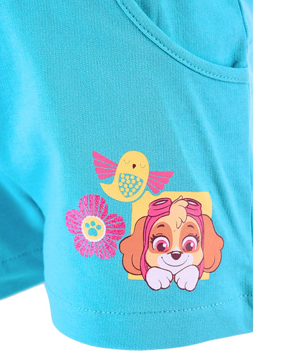 Paw Patrol Set T-Shirt & Shorts für Mädchen