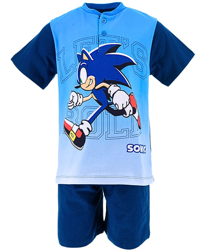 Sonic The Hedgehog Shorty - Schlafanzug für Jungen