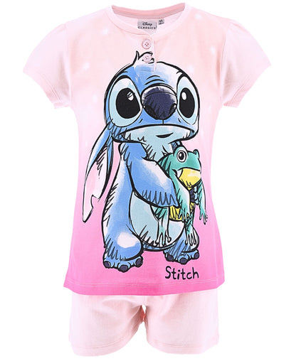 Schlafanzug kurz Stitch - Shorty für Mädchen