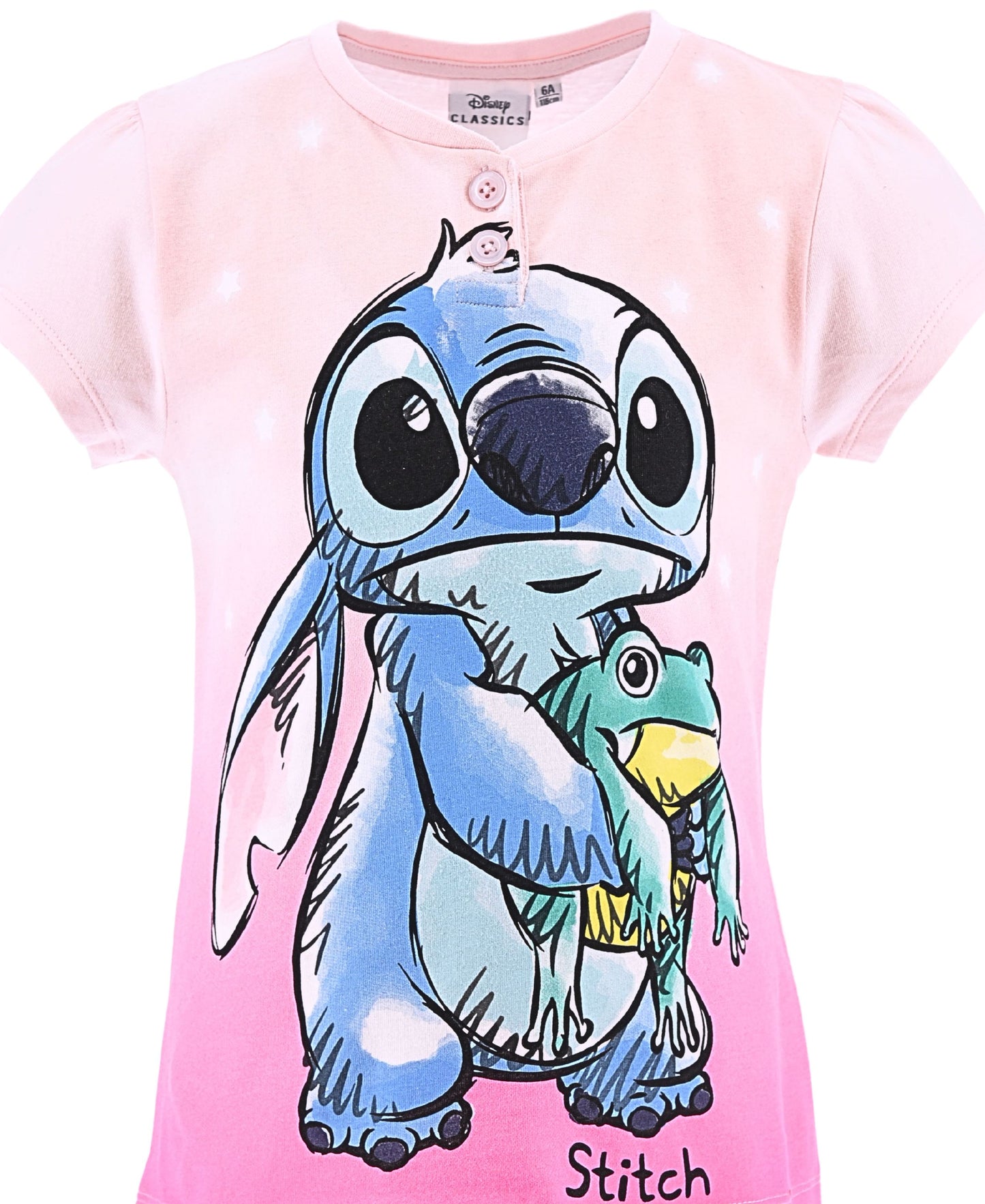 Schlafanzug kurz Stitch - Shorty für Mädchen