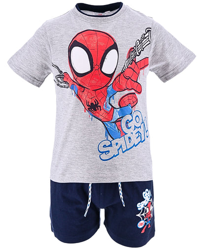 Spidey Set T-Shirt & Shorts für Jungen