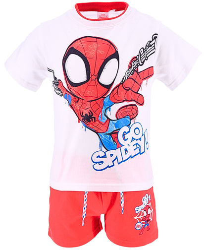 Spidey Set T-Shirt & Shorts für Jungen