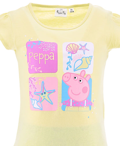 Peppa Pig 2tlg. Outfit: Sommer-Set T-Shirt und Rock