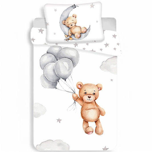 Babybettwäsche Teddybär Set 2-tlg. 100 x 135 cm