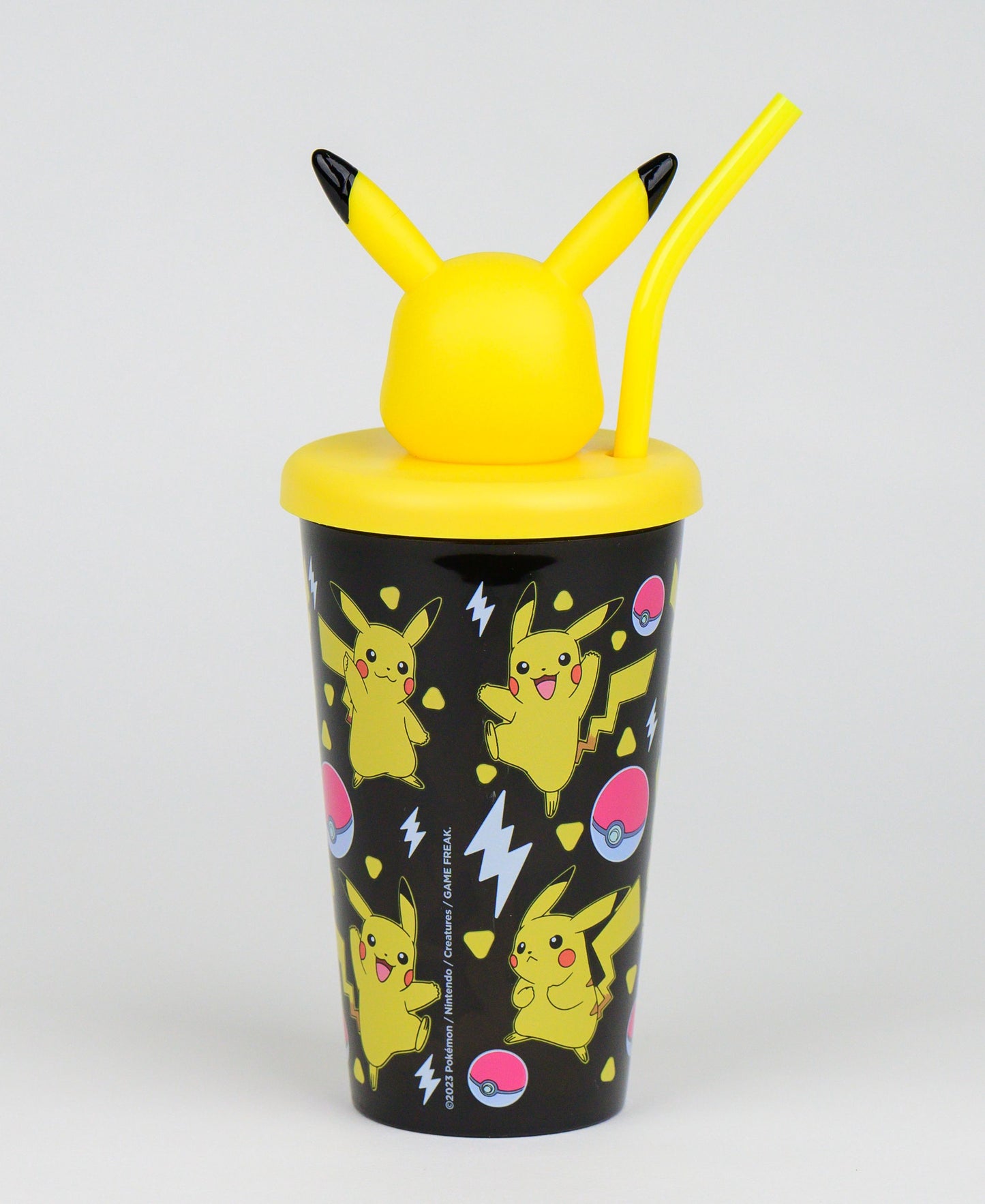 Pokémon Kinderbecher 500 ml mit 3-D Pikachu Topper