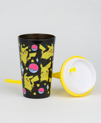 Pokémon Kinderbecher 500 ml mit 3-D Pikachu Topper