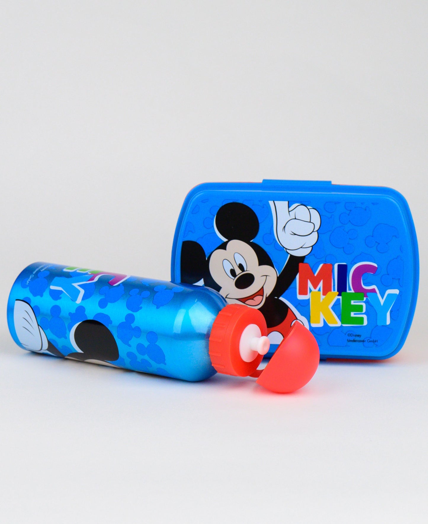 Mickey Mouse Set Brotdose + Alu-Trinkflasche
