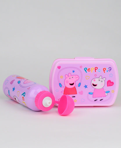 Peppa Pig Brotdose + Alu-Trinkflasche
