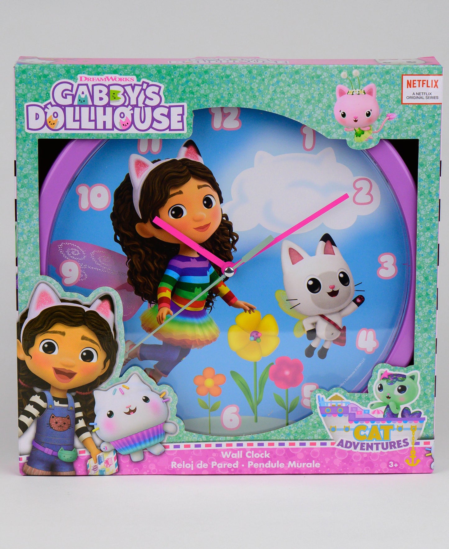Gabby´s Dollhouse Wanduhr 25 cm