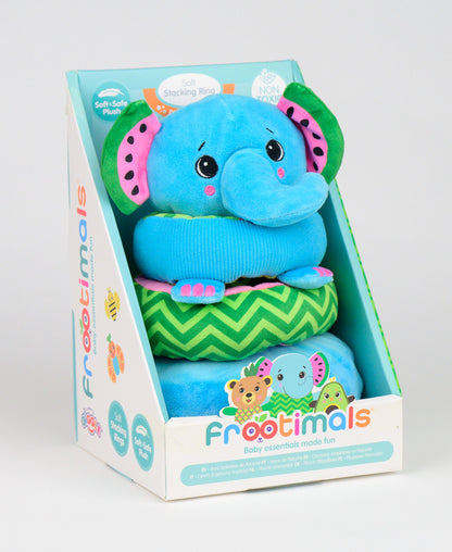 Frootimals Baby Stapelturm Plüsch Elefant