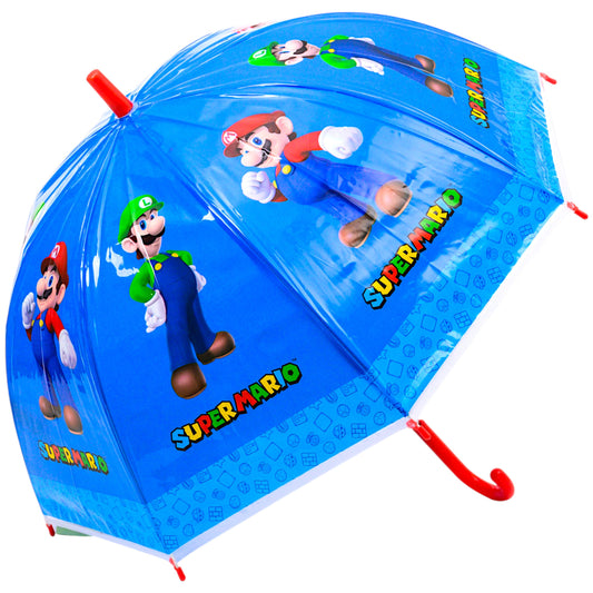 Super Mario Regenschirm für Jungen Ø 70 cm