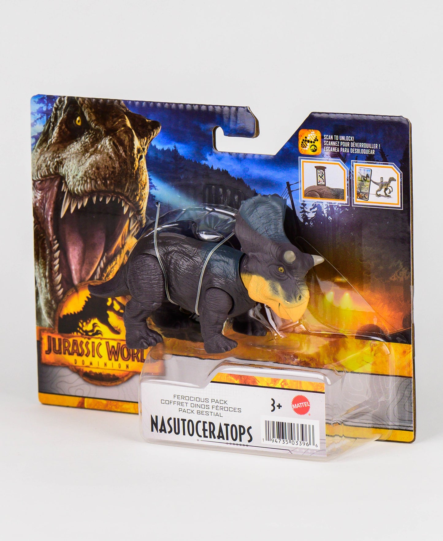 Jurassic World 3er Set Spielfiguren Dinosaurier