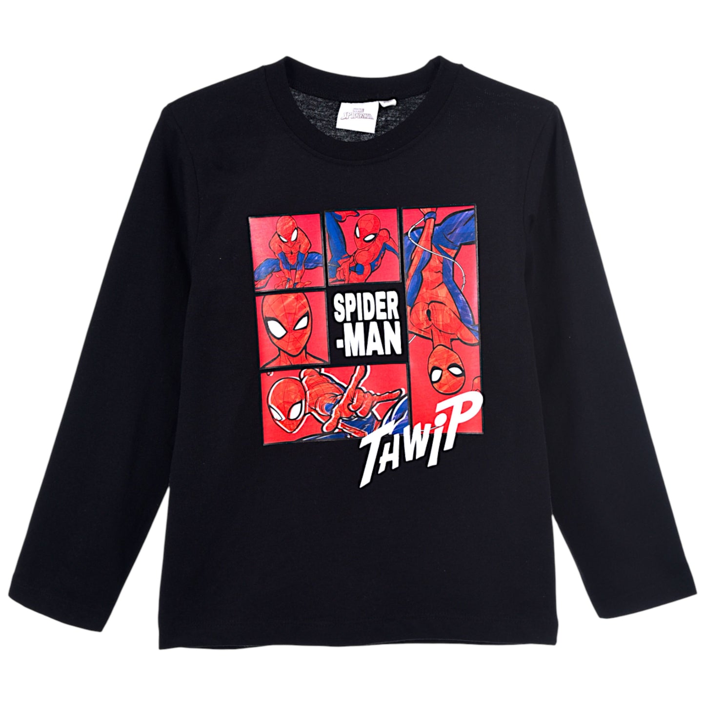 Spider-Man Langarmshirt für Jungen Gr. 104 - 140 cm