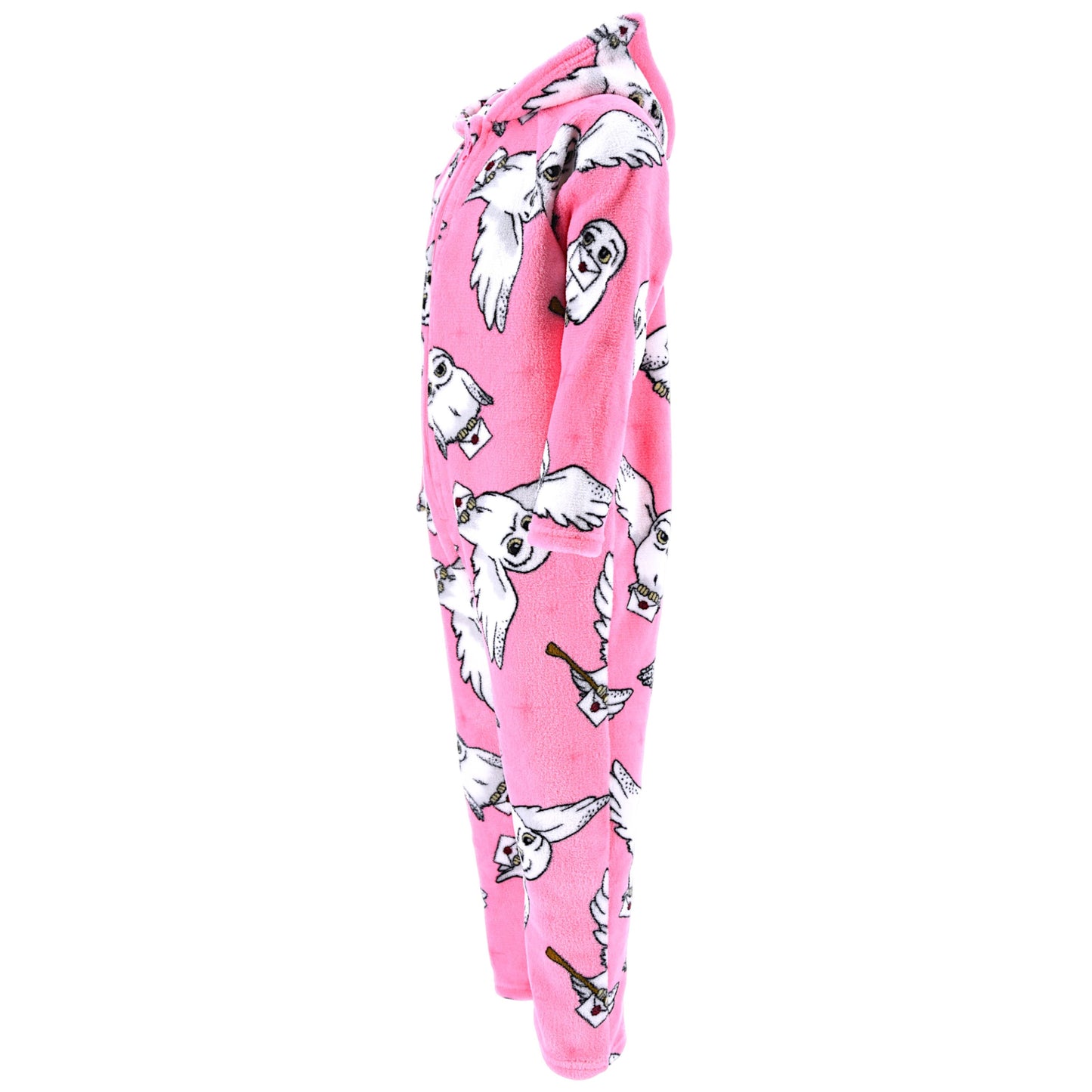 Harry Potter Fleece Overall Schlafanzug für Mädchen Gr. 116 - 152 cm