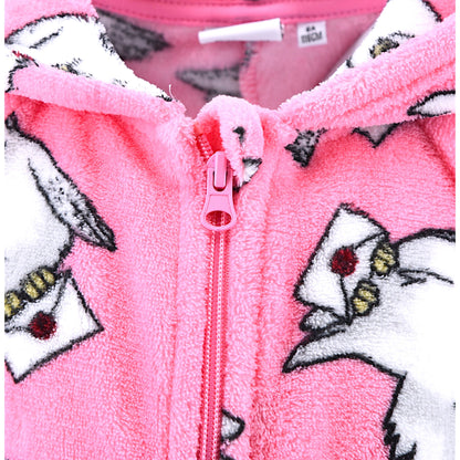 Harry Potter Fleece Overall Schlafanzug für Mädchen Gr. 116 - 152 cm