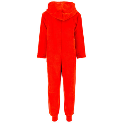 Spider-Man Fleece Overall Schlafanzug für Jungen Gr. 104 - 140 cm