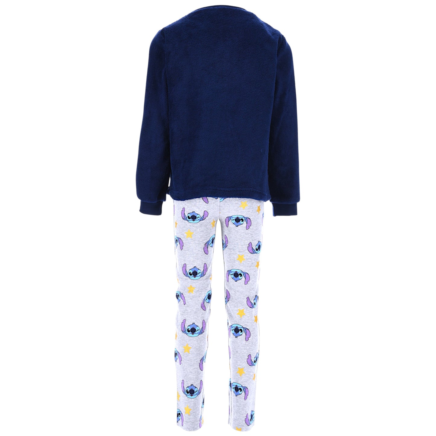 Disney Stitch Fleece Schlafanzug für Mädchen Gr. 104 - 140 cm