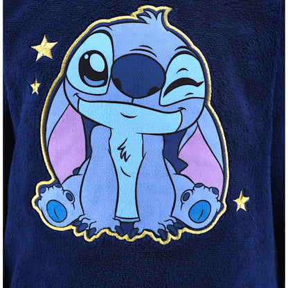Disney Stitch Fleece Schlafanzug für Mädchen Gr. 104 - 140 cm