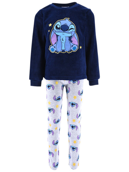 Disney Stitch Fleece Schlafanzug