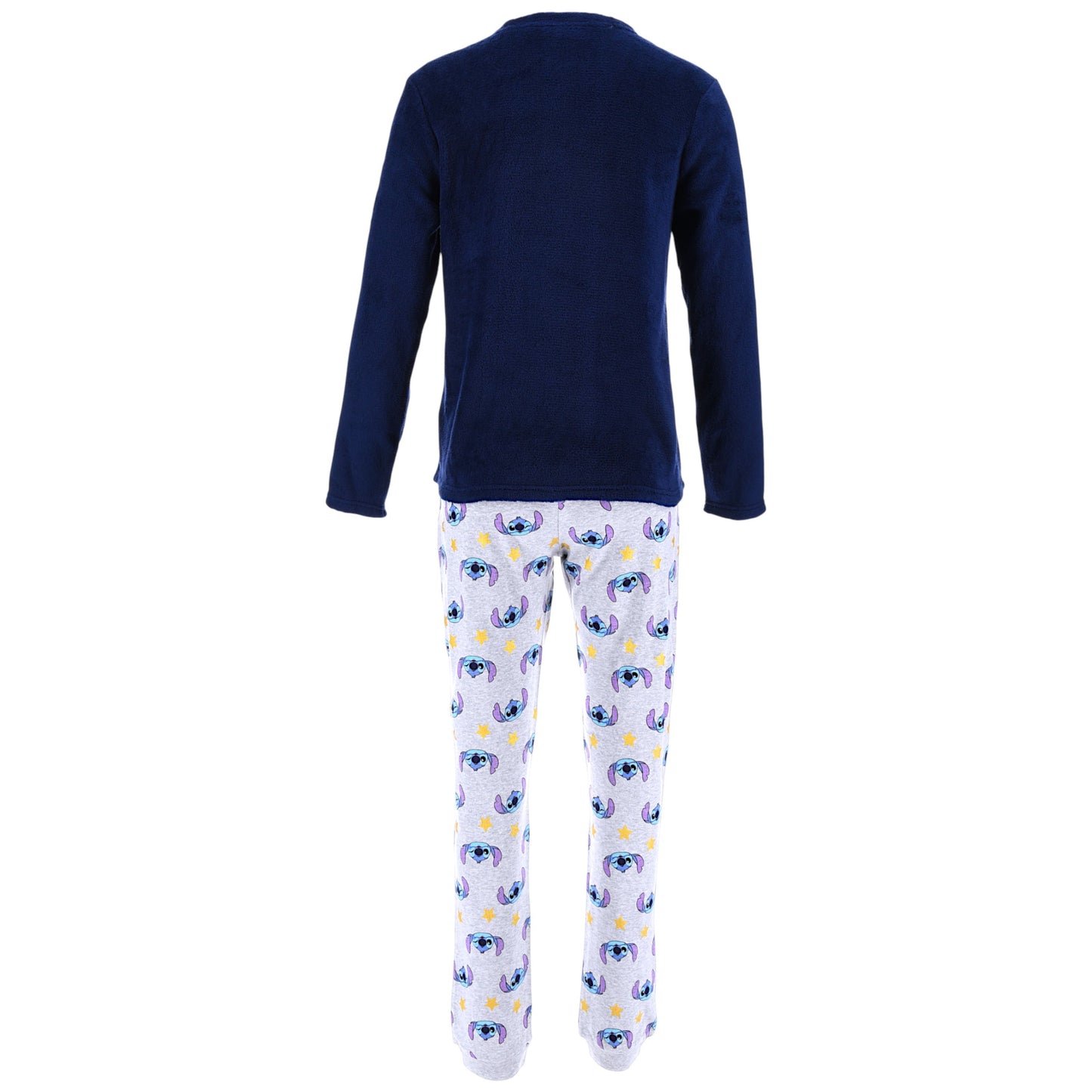 Disney Stitch Fleece Schlafanzug Gr. S-XL