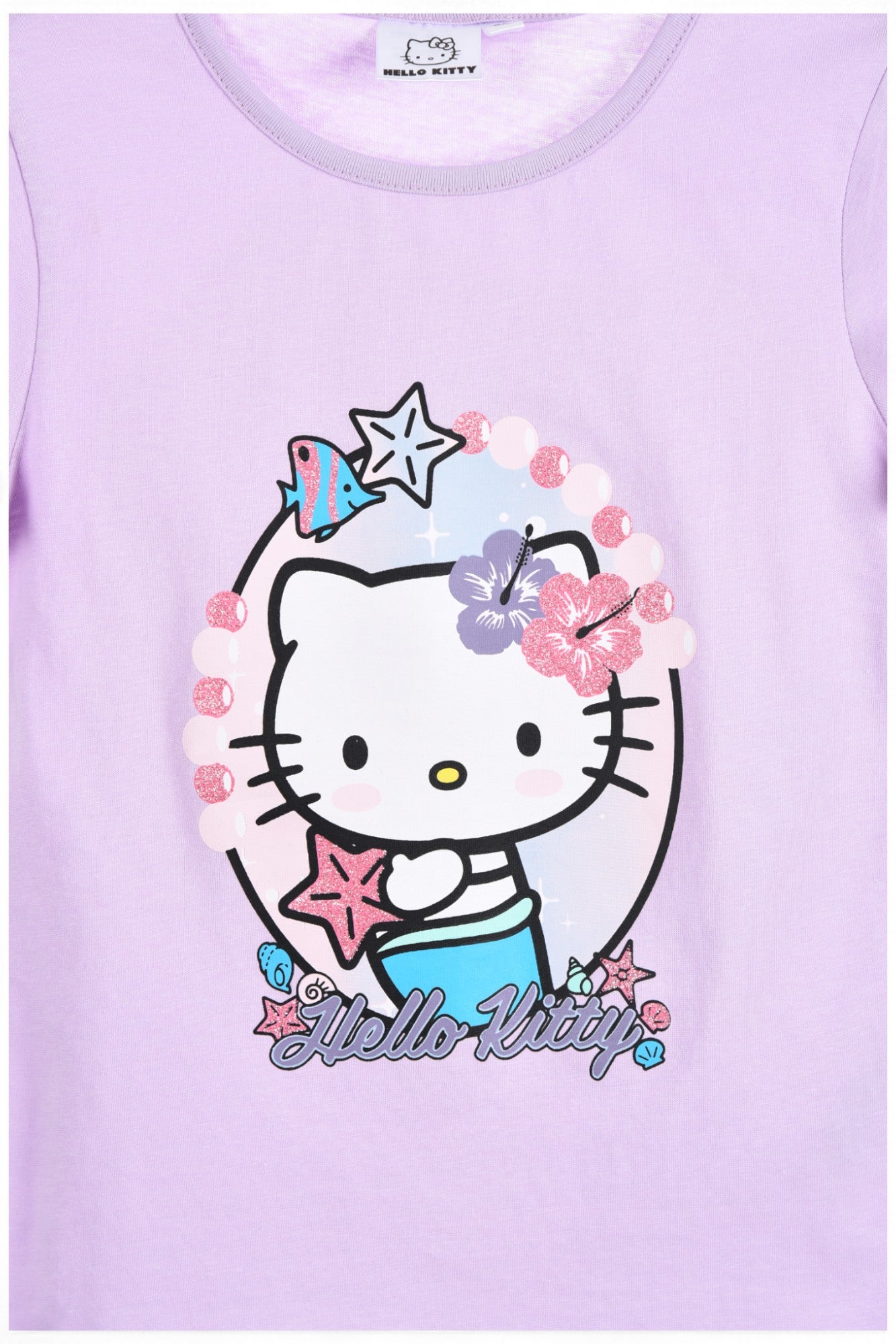 Hello Kitty T-Shirt für Mädchen Gr. 104 - 140 cm