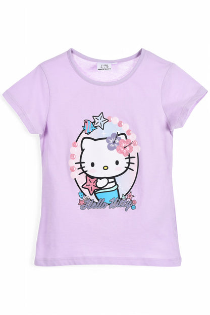 Hello Kitty T-Shirt für Mädchen Gr. 104 - 140 cm