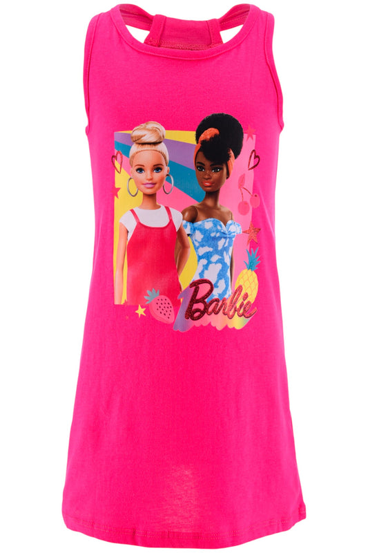 Barbie Sommerkleid mit Glitzerdetails 104-140 cm