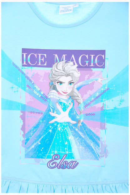 Disney Frozen T-Shirt für Mädchen mit Pailletten Gr. 104 - 128 cm