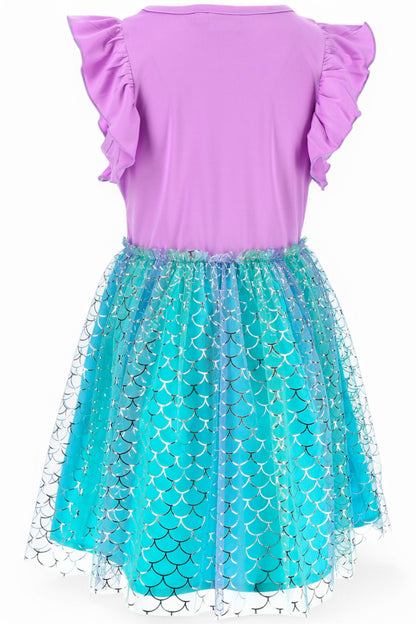 Disney Princess Arielle Sommerkleid mit Tüll 98-116 cm