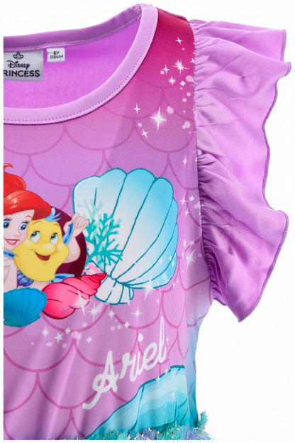 Disney Princess Arielle Sommerkleid mit Tüll 98-116 cm