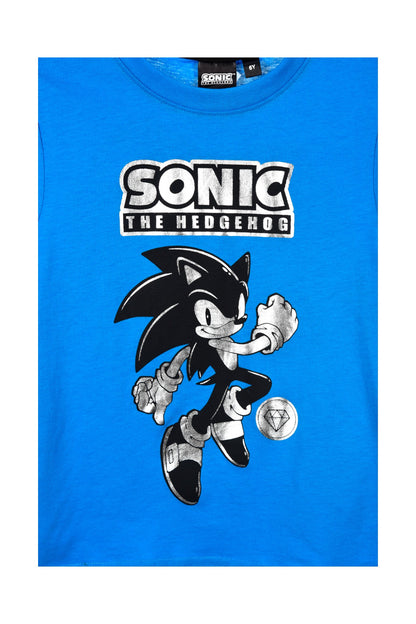 Sonic The Hedgehog T-Shirt für Jungen Gr. 104 - 140 cm