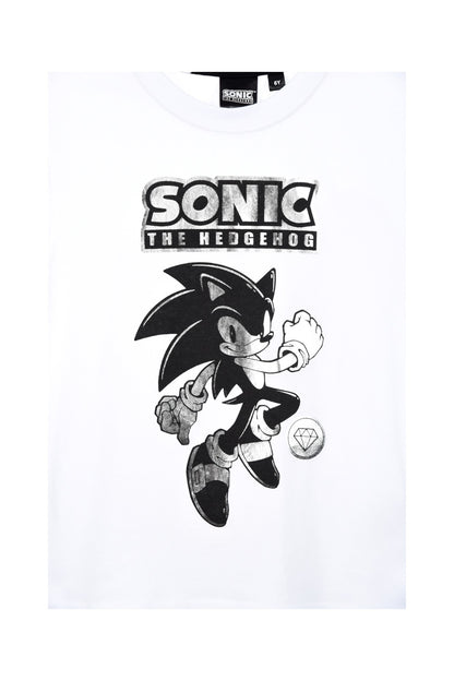 Sonic The Hedgehog T-Shirt für Jungen Gr. 104 - 140 cm