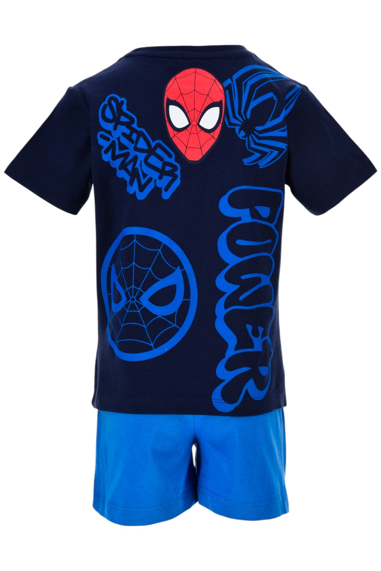 Spider-Man Set T-Shirt & Shorts für Jungen Gr. 98 - 128 cm