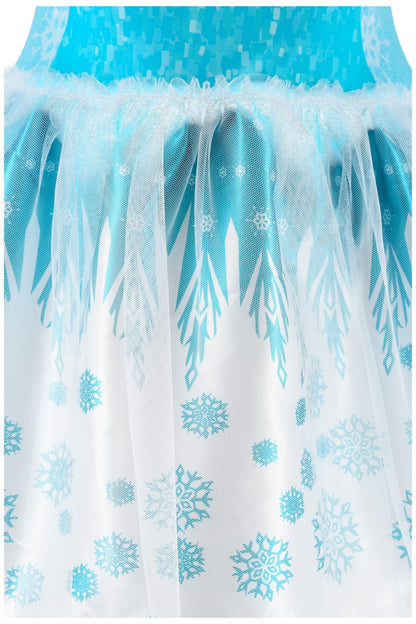 Disney Frozen Sommerkleid Elsa mit Tüll 104-128 cm