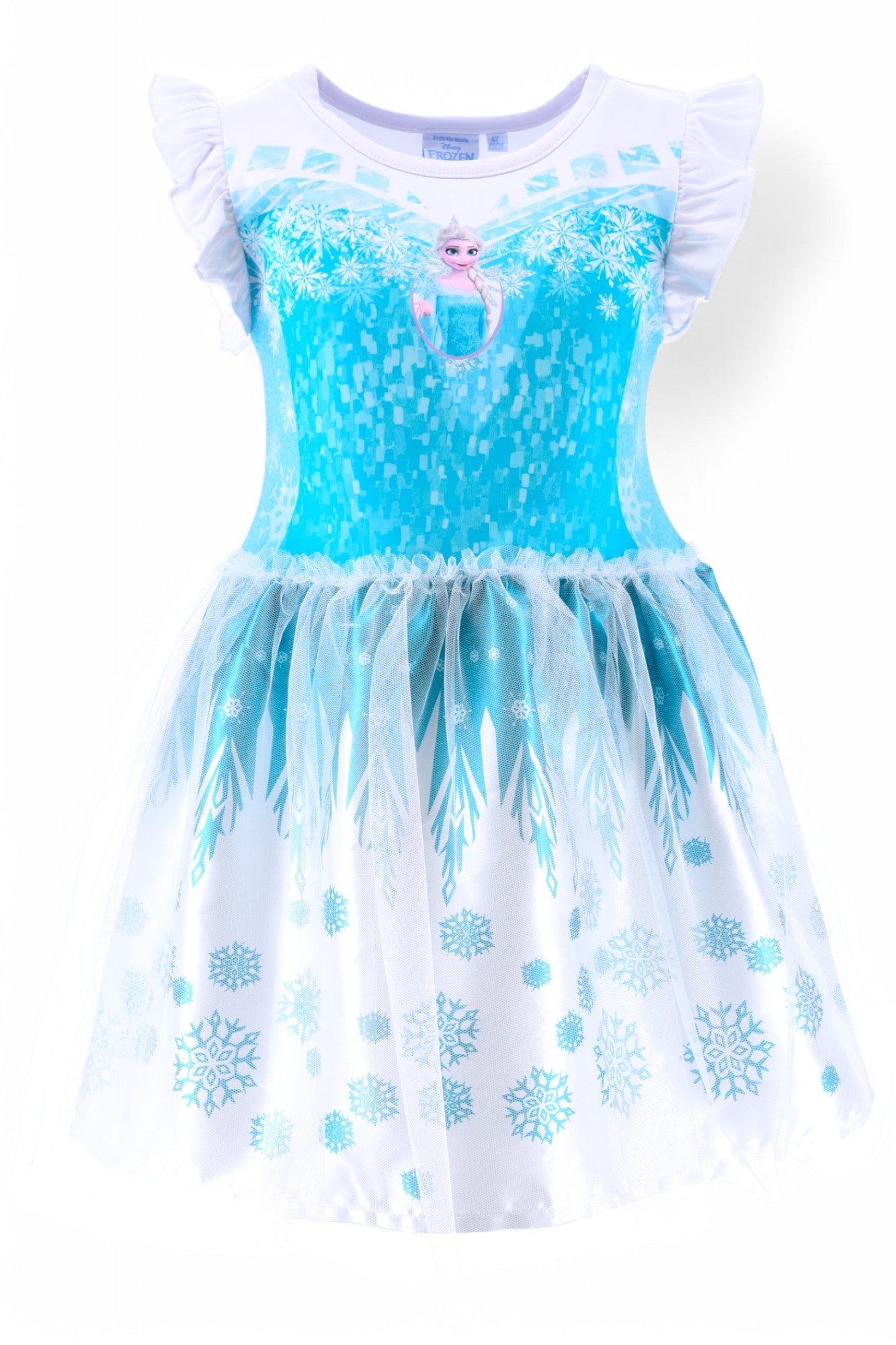 Disney Frozen Sommerkleid Elsa mit Tüll 104-128 cm