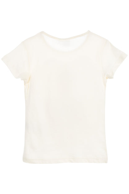 Wednesday T-Shirt für Mädchen mit Glitzer Gr. 116 - 152 cm