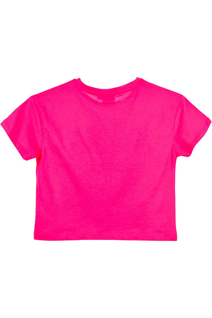 Barbie Crop Top für Mädchen Gr. 104 - 140 cm