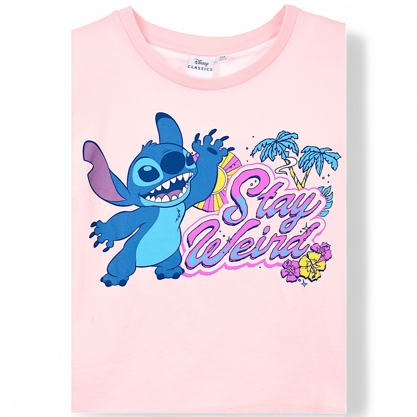 Disney Stitch T-Shirt Crop Top