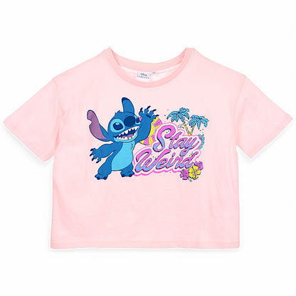 Disney Stitch T-Shirt Crop Top
