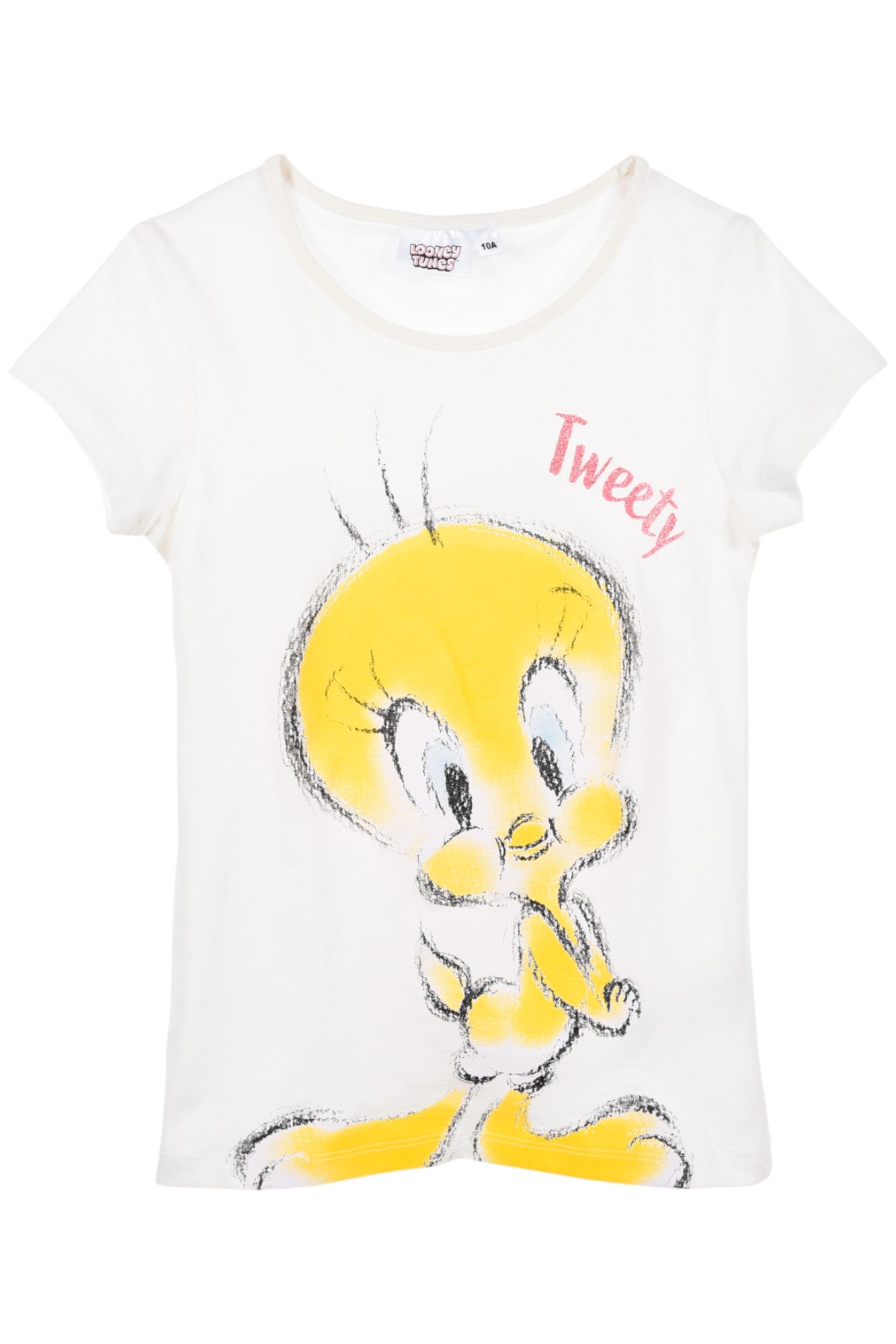 Tweety T-Shirt mit Glitzer für Mädchen Gr.140 - 176 cm