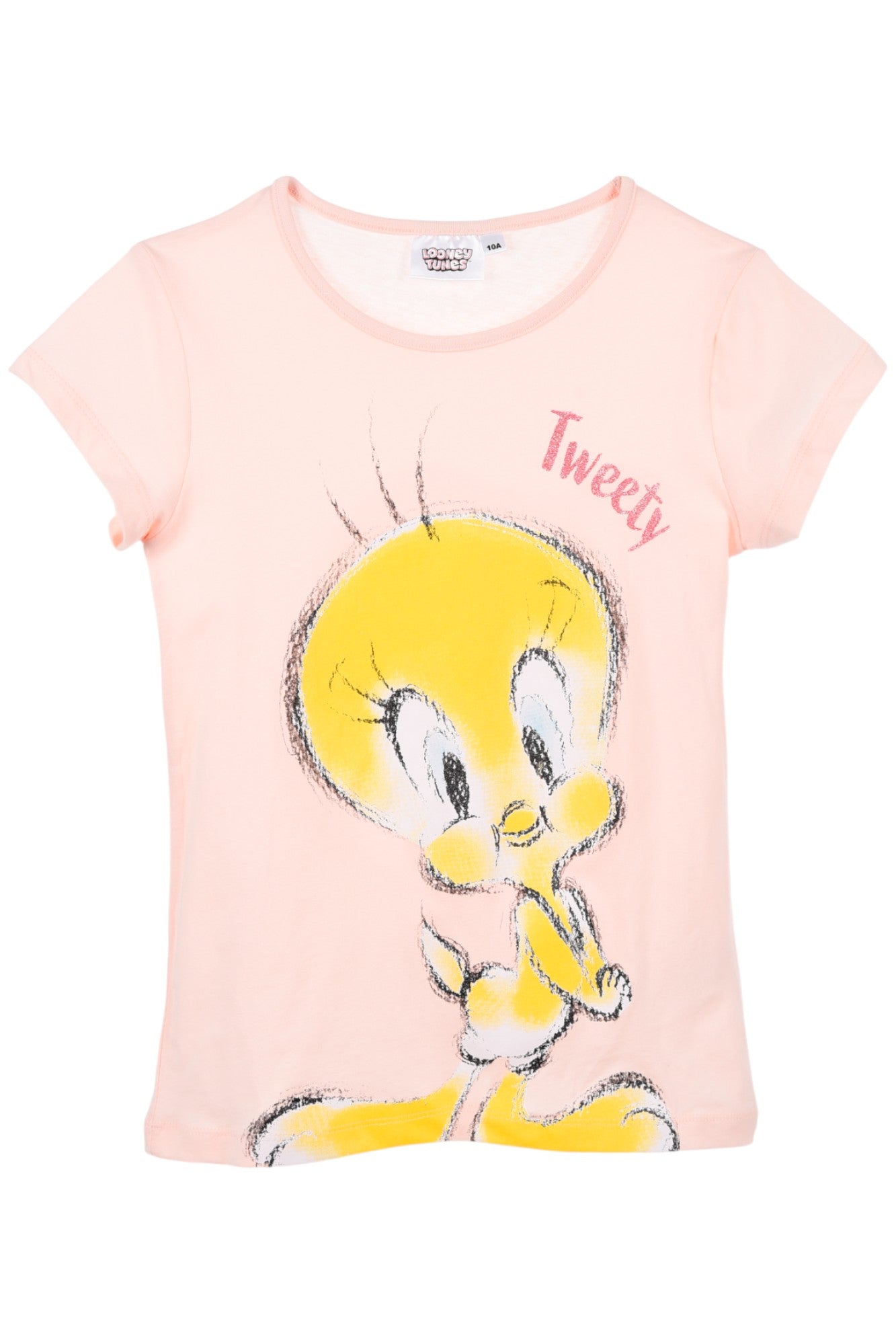 Tweety T-Shirt mit Glitzer für Mädchen Gr.140 - 176 cm