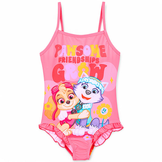 Paw Patrol Badeanzug Skye & Everest mit Rüschen Gr.98 -116 cm