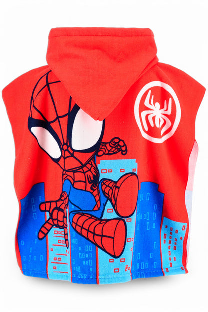 Spidey Badeponcho 55 x 110 cm