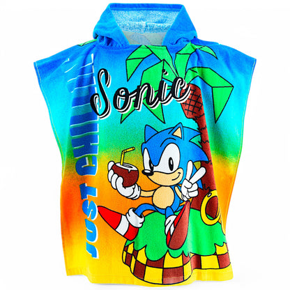 Sonic The Hedgehog Badeponcho 55 x 110 cm