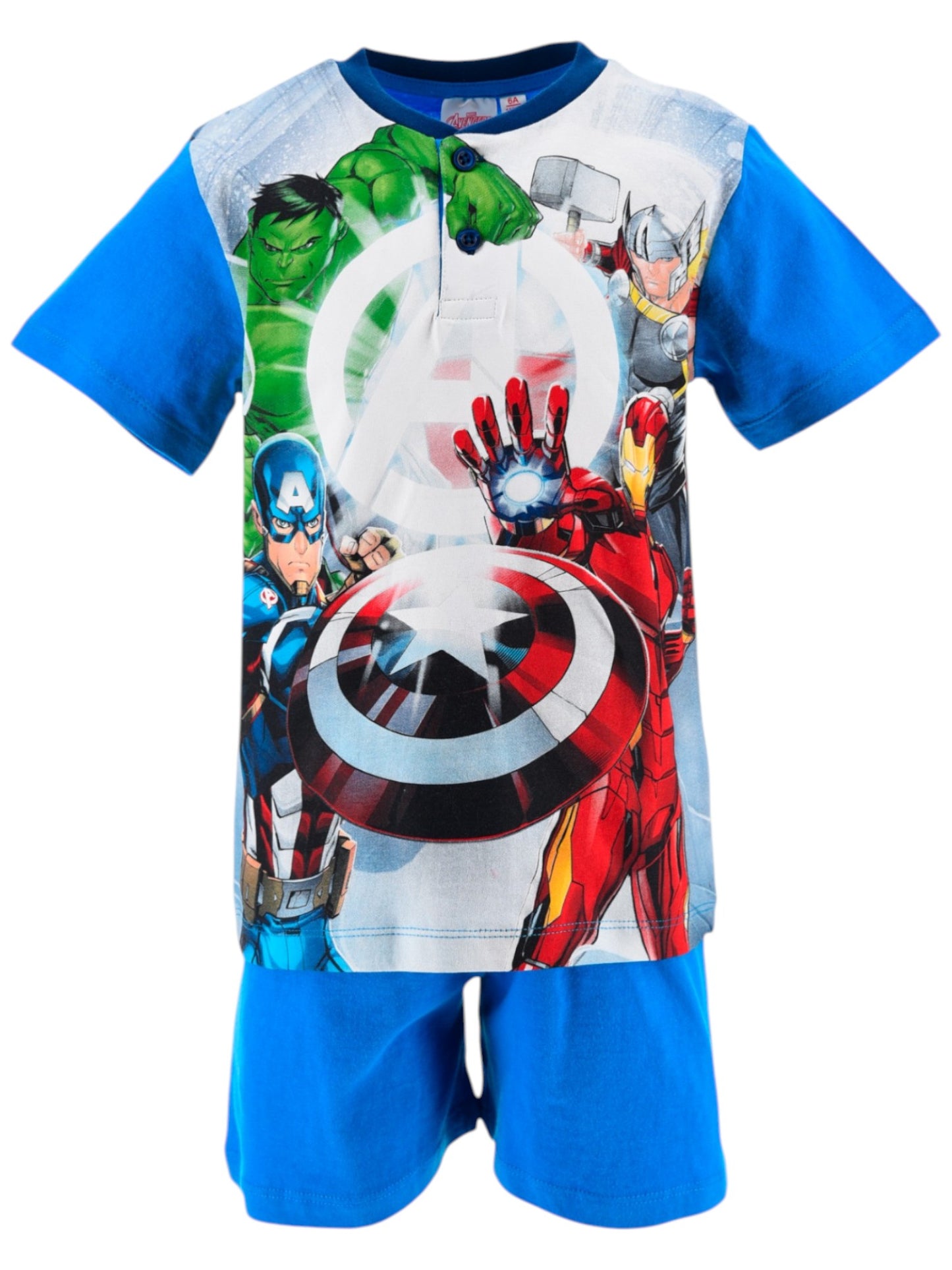 Avengers Schlafanzug kurz