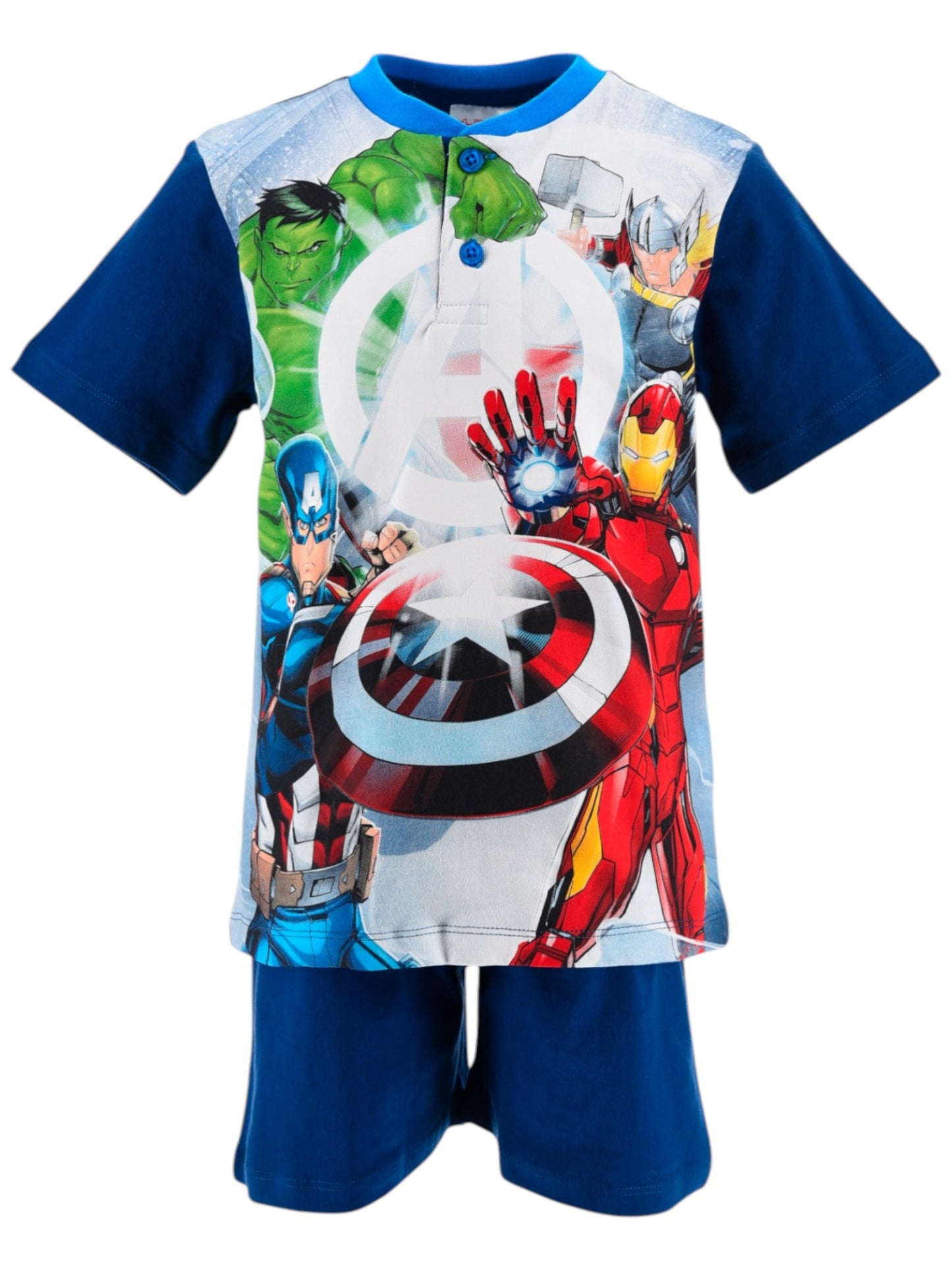 Avengers Schlafanzug kurz
