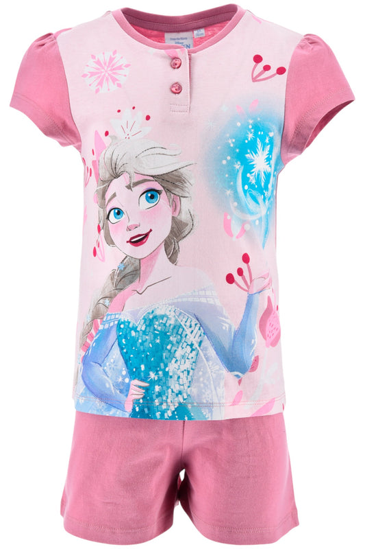 Disney Frozen  Schlafanzug kurz  - Shorty für Mädchen Gr. 98 - 128 cm
