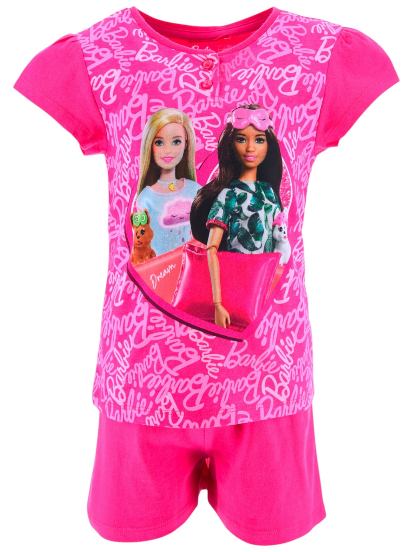 Barbie Schlafanzug kurz
