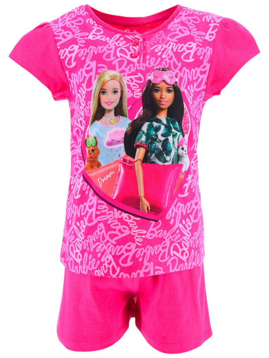 Barbie Schlafanzug kurz