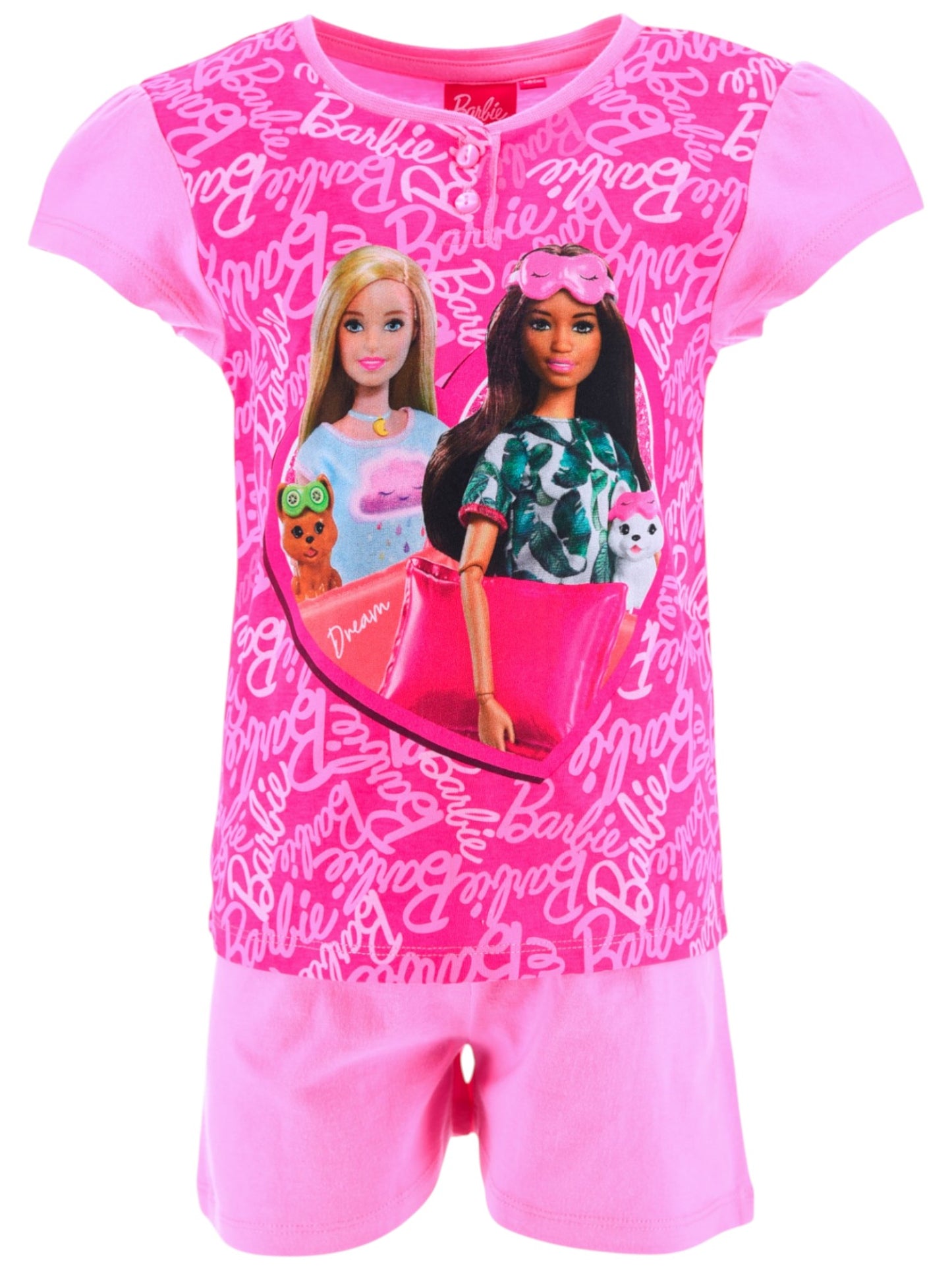 Barbie Schlafanzug kurz